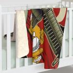 US Marine Corps Sherpa Fleece Blanket - Image 4