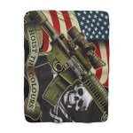 Jolly Roger Sherpa Fleece Blanket