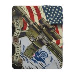 US Coast Guard Sherpa Fleece Blanket - Image 5