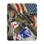 US Army Sherpa Fleece Blanket - Image 5