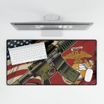 US Marine Corps Desk Mat - Image 4