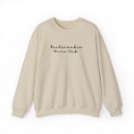 Boilermaker Wives Club Embroidered Crewneck - Image 5