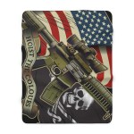 Jolly Roger Sherpa Fleece Blanket - Image 5