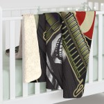 Jolly Roger Sherpa Fleece Blanket - Image 4