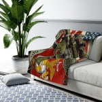 US Marine Corps Sherpa Fleece Blanket - Image 3