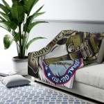 US National Guard Sherpa Fleece Blanket - Image 7