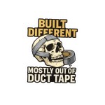 Built Different Sticker - Image 5