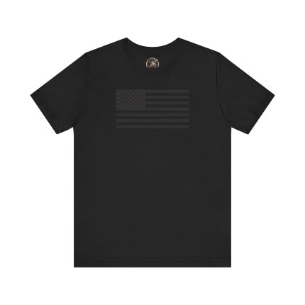 Blackout American Flag Shirt