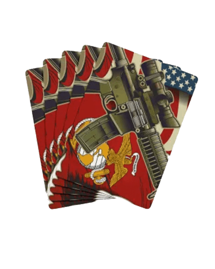 US Marine Corps Cards Set