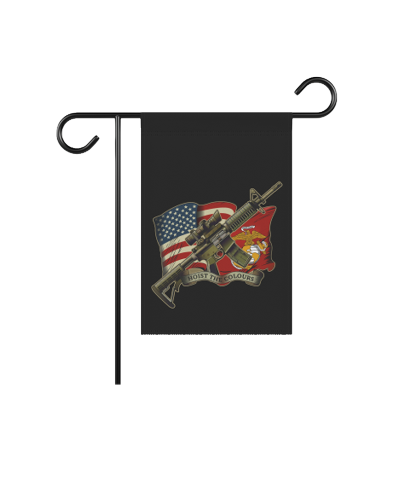mc garden US Marine Corps Garden Flag - Image 1