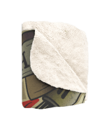US Marine Corps Sherpa Fleece Blanket - Image 2